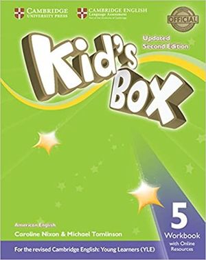 KIDS BOX 5 WORKBOOK AMERICAN ENGLISH / 2 ED. (INCLUYE ONLINE RESOURCES)