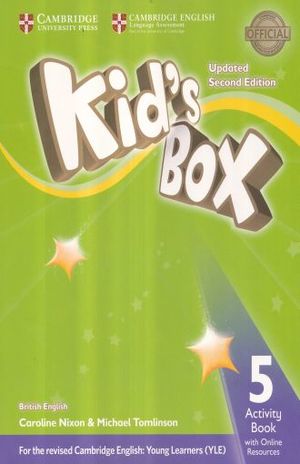 KIDS BOX 5 ACTIVITY BOOK BRITISH ENGLISH / 2 ED. (INCLUYE ONLINE RESOURCES)