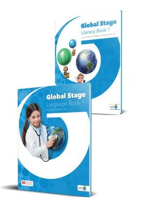 GLOBAL STAGE LEVEL 1. LITERACY BOOK AND LANGUAGE BOOK WITH NAVIO APP