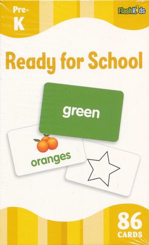 Ready for School Grade Pre-K (86 Cards)