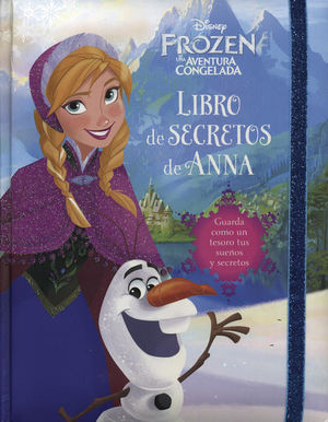 LIBRO DE SECRETOS DISNEY FROZEN ANNA / PD.