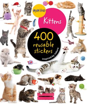 Eyelike Stickers. Kittens
