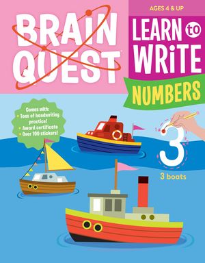 Brain Quest. Learn to Write Numbers