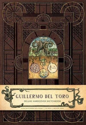 Libreta Guillermo Del Toro. Deluxe hardcover sketchbook  Pd.