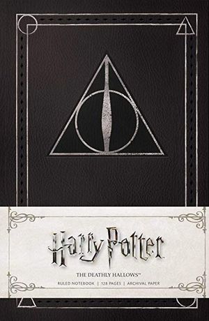 Libreta The Deathly Hallows. Harry Potter ruled journal with pocket / Pd.