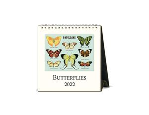 Calendario de escritorio Butterflies 2022