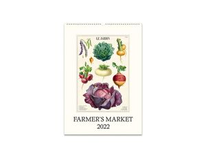 Calendario de pared Farmer's Market 2022