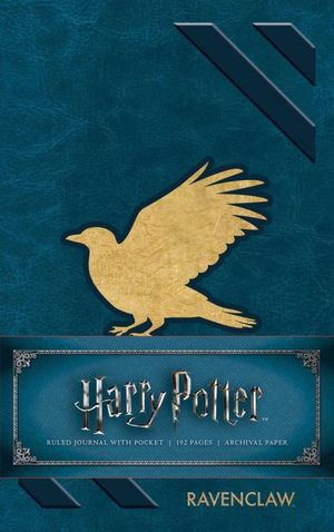 Libreta Ravenclaw. Harry Potter ruled journal with pocket / Pd.