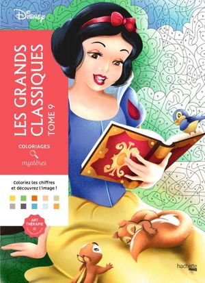 Les Grands Classiques / Tome 9. Coloriages Mystères Disney