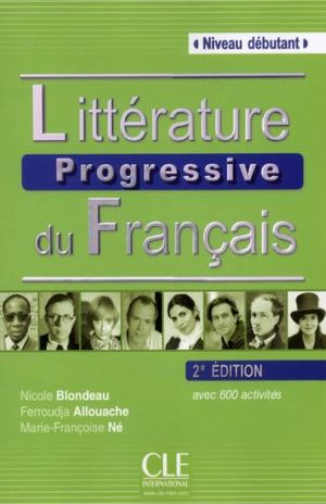 LITTERATURE PROGRESSIVE DU FRANCAIS NIVEAU 1 INCLUYE CD