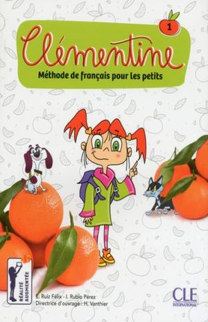 CLEMENTINE 1 METHODO DE FRANCAIS POUR LES PETITS (LIBRO + DVD)