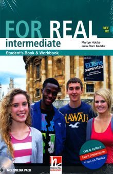 FOR REAL INTERMEDIATE STUDENTS BOOK & WORKBOOK B2 (MULTIMEDIA PACK)