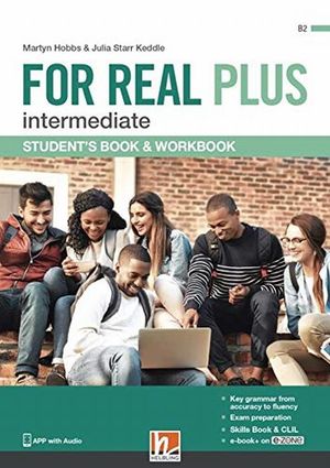 For real plus intermediate (student's book & workbook) (e-zone)