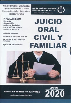 Juicio oral civil y familiar 2020 (CD ROM)