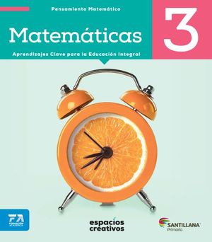 MATEMATICAS 3. ESPACIOS CREATIVOS PRIMARIA / 18 ED.