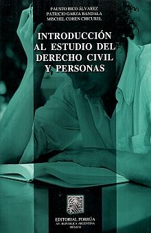Introducción al estudio del derecho civil y personas / 4 ed.