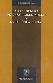 La ley general de desarrollo social y la política social