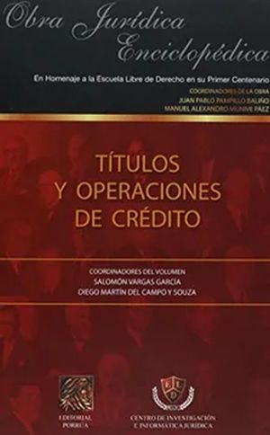Títulos y operaciones de crédito
