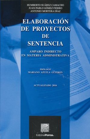 Elaboración de proyectos de sentencia / 5 ed.