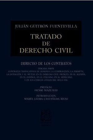 Tratado de Derecho Civil / Tomo XVII