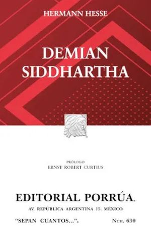 #630. Demian / Siddhartha / 15 ed.
