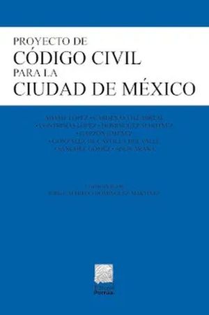 Proyecto de código civil para la Ciudad de México / 3 ed.