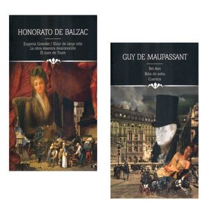 PAQ. ICONOS LITERARIOS 2 / HONORATO DE BALZAC / GUY DE MAUPASSANT