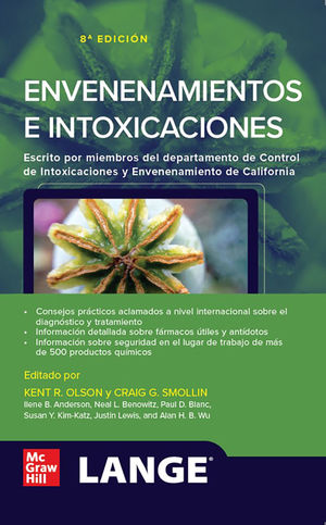 Envenenamiento e intoxicaciones / 8 ed.