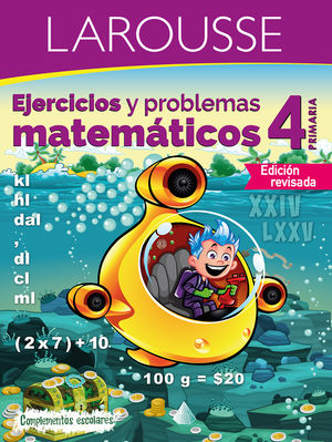 EJERCICIOS Y PROBLEMAS MATEMATICOS 4. PRIMARIA