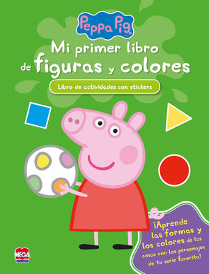 Peppa Pig Mi primer libro de figuras y colores
