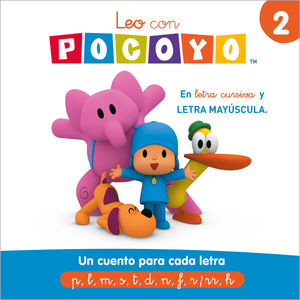 Un cuento para cada letra: p, l, m, s, t, d, n, f, r/rr, h. Leo con Pocoyo 2