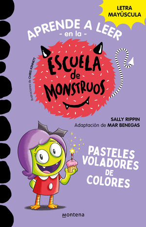 Aprender a leer en la Escuela de Monstruos. Pasteles voladores de colores #5
