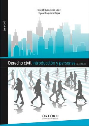 Derecho civil. Introducción y personas / 3 ed.