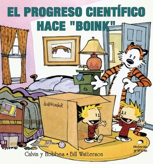 Calvin y Hobbes 6. El progreso científico hace boink