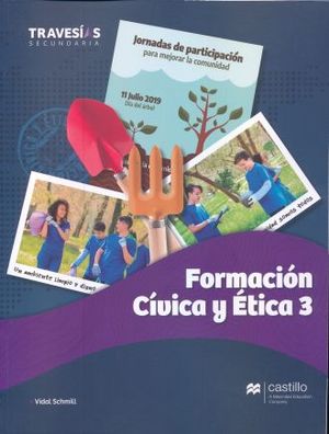 TRAVESIAS SECUNDARIA. FORMACION CIVICA Y ETICA 3