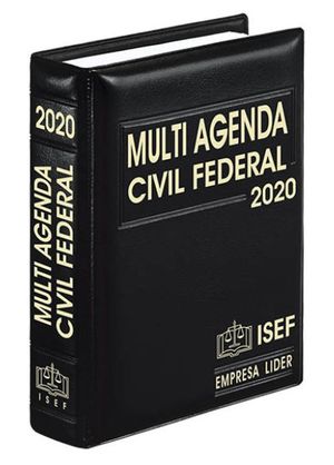 Multi Agenda Civil Federal 2020 / 11 ed. (Ejecutiva)