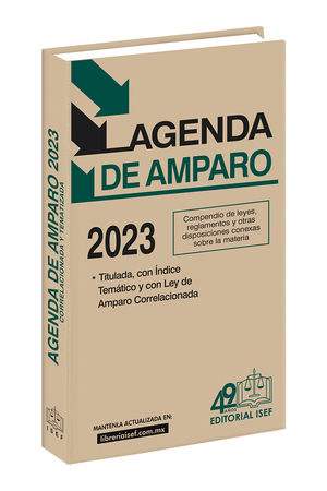 Agenda de Amparo 2023 / 48 ed. (Económica)