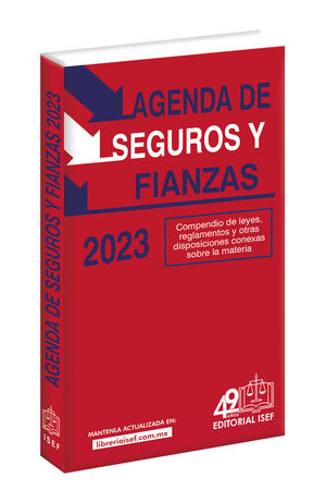 Agenda de seguros y fianzas 2023 / 25 ed. (Económica)