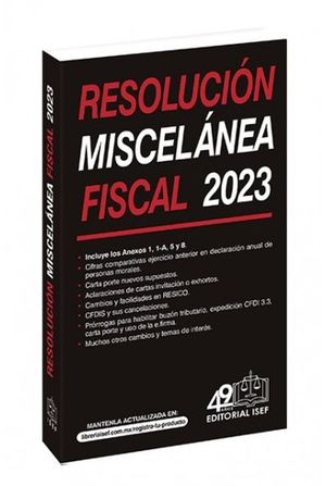Resolución Miscelanea Fiscal 2023