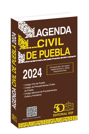 Agenda civil del Estado de Puebla 2024