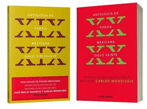 Paquete Antología de poesía mexicana, siglos XIX y XX / 2 vols.