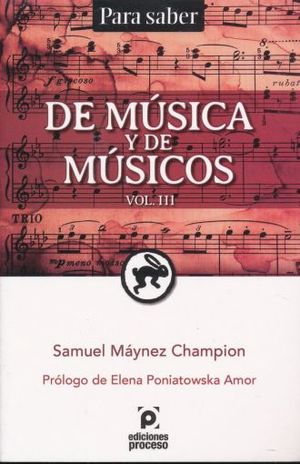 De música y de músicos / Vol. III