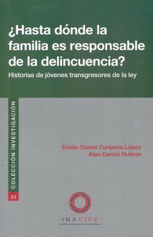HASTA DONDE LA FAMILIA ES RESPONSABLE DE LA DELINCUENCIA. HISTORIAS DE JOVENES TRANSGRESORES DE LA LEY
