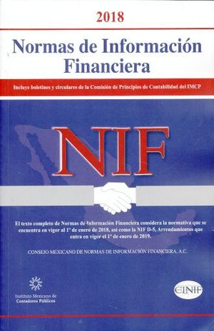 NORMAS DE INFORMACION FINANCIERA 2018