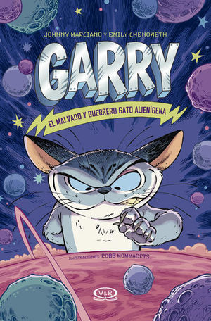 Garry, el malvado y guerrero gato alienígena. Enemigos