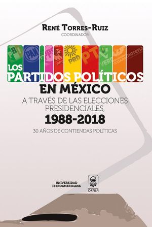 Los partidos políticos en México a través de las elecciones presidenciales, 1988-2018. 30 años de contiendas políticas