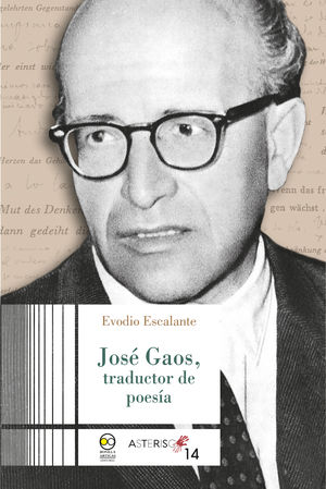 JosÃ© Gaos, traductor de poesÃ­a
