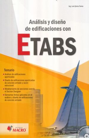 Análisis y diseño de edificaciones con Etabs