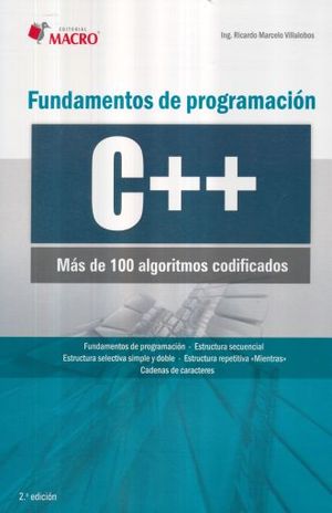 Fundamentos de programación C++ / 2 ed.