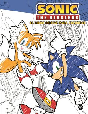 Sonic The Hedgehog. El libro oficial para colorear